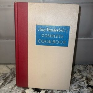 Amy‎ Vanderbilt’s Vintage Complete Cookbook 1st Edition Andy Warhol Drawings
